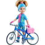 Paola Reina Ružový bicykel pre bábiky o veľkosti 32cm