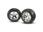Traxxas kotač 2.8", disk All-Star srebrni, gume Alias (2) (stražnje)
