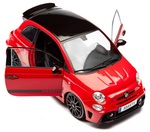 1:18 FIAT F595 ABARTH SOLIDO WERKE ROT