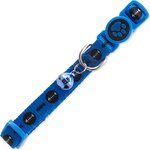 Obojok Active Cat nylon XS rybka modrý 1x19-31cm