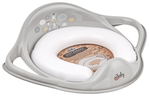 Matlex WC-Reduzierung mit Griffen weich Zebra - Grau