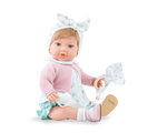 MARINA &amp; PAU bábika Reborn Alina Petite Fleur 45cm