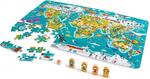 Hape Kinderpuzzle - Weltkarte 2 in 1