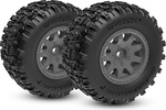 Traxxas roată 2.1/2.6", disc gri, anvelopă Sledgehammer (față) (2)