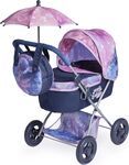 DeCuevas 85076 Skladací kočík pre bábiky so slnečníkom a taškou Magic Bubble 2024 - 60