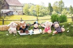 Nici 39834 - Schaap Jolly Mäh be happy pluche, 15 cm met lus