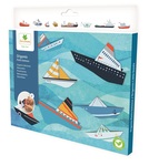 Sycomore Origami - kit créatif - petits bateaux