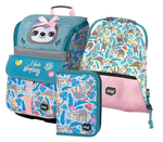 BAAGL SET 3 Zippy Perezoso: mochila, estuche, bolsa