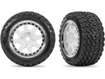 Traxxas koleso, disk 8-spoke, pneumatika Rally (zadná) (2)