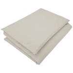 EKO Lenjerie de pat pentru copii 2 piese bumbac Light Beige 40x60cm, 90x120cm