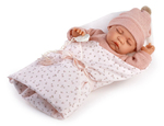 Antonio Juan 33018 LUNA – bambola realistica dormiente con corpo in tessuto morbido 42 cm