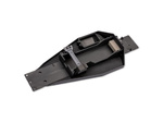 Traxxas châssis inférieur gris acier