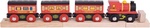 Bigjigs Rail Dugi vlak + 3 kolosijeka