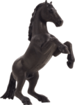 Mojo Kôň Mustang čierny