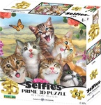 PRIME 3D PUZZLE - Mačacie Selfie 63 dielikov