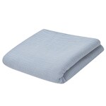 Musselin Babydecke New Baby 70x100 cm grau