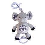 Slon babyted naťahovací plyš 30cm záves na postieľku/kočík
