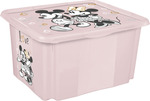 Úložný box s vekom malý "Minnie", Ružová