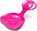Detský sánkovací klzák lopata Baby Mix COMFORT LINE M rúžový