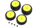 Losi kolesá s pneumatikami žltý disk (4): Micro-B