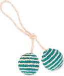 Hračka Trixie lopta sisal mätová 4,5cm