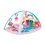BABY EINSTEIN Igračka deka s aktivnostima 4u1 Kickin’ Tunes™ Jellyfish Jamboree™ 0m+