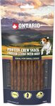 Pochúťka Ontario Protein hovädzie, žuvacia krútená tyčinka 10ks 12,7cm, Small