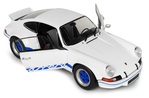 1:18 PORSCHE 911 RSR WHITE / BLUE CARRERA STRIPES