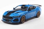 1:18 SHELBY MUSTANG SUPER SNAKE GRABBER BLAU METALL