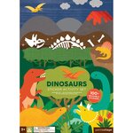 Petit Collage Samolepky na opakované použití se scénou dinosaurů