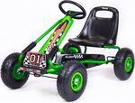 Detská šliapacia motokára Go-kart Baby Mix Razor zelená
