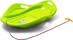 Detský sánkovací klzák Mušľa Baby Mix Premium Komfort 80 cm zelený