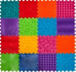 Ortek Masážna ortopedická podložka Puzzle "Mega Mix" 16 prvkov