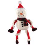 SpielzeugDog Fantasy Winter Tale Schneemann Plüsch Quietschen 40cm