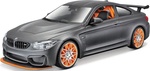 Maisto - BMW M4 GTS, matné kovovo šedé, assembly line, 1:24