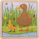 Bigjigs Toys puzzle Kačička s káčatkom