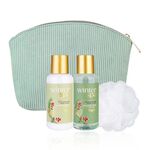 ACCENTRA Set za kupanje Winter Spa u kozmetičkoj torbici Zimsko voće 2x 150ml + 1x 15g