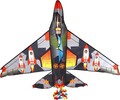 Cerf-volant avion en nylon 150x113cm dans un sac en tissu 11x113x2cm