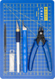 Modelcraft náradie pre plastikové modely (sada 10ks)