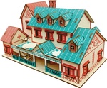 Woodcraft Drevené 3D puzzle Vila Narat