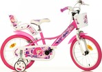 Dino Bikes - Detský bicykel 16" 164RSN-09FY - Fairy ružový 2024