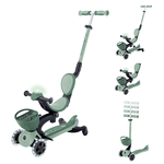 Globber kolobežka Go Up Baby lights 360 ° Sage