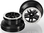 Traxxas disk 2.2/3.0" SCT Split-Spoke čierny-saténový (2)