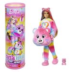 Barbie Cutie Reveal Barbie und fürsorglicher Bär Serie 2 - rosa