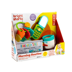 BRIGHT STARTS Set regalo per lo sviluppo sensoriale Morning Routine™, 3m+