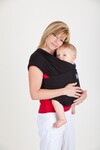 Babytrage / Schal Boba Wrap - Schwarz
