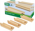 Brio Kurze gerade Schienen, 108 mm, 4 Stk
