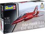 Plastic ModelKit letadlo 04284 - BAe Hawk "Red Arrows" (1:32)