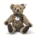 STEIFF OE Howie Teddy bear, tmavě hnědý sběratelský předmět