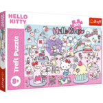 Trefl Puzzle 300 Preskúmajte svet Hello Kitty